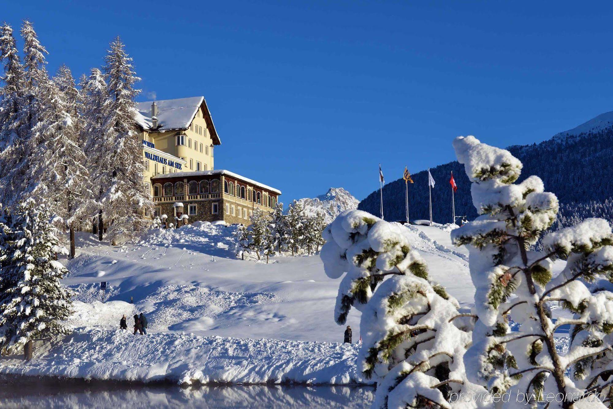 Hotel Waldhaus am See St. Moritz Exterior foto